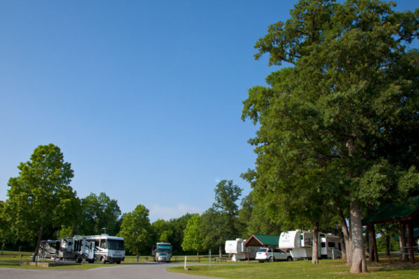 rv sites on paved road