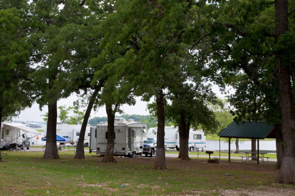 rv sites near lake