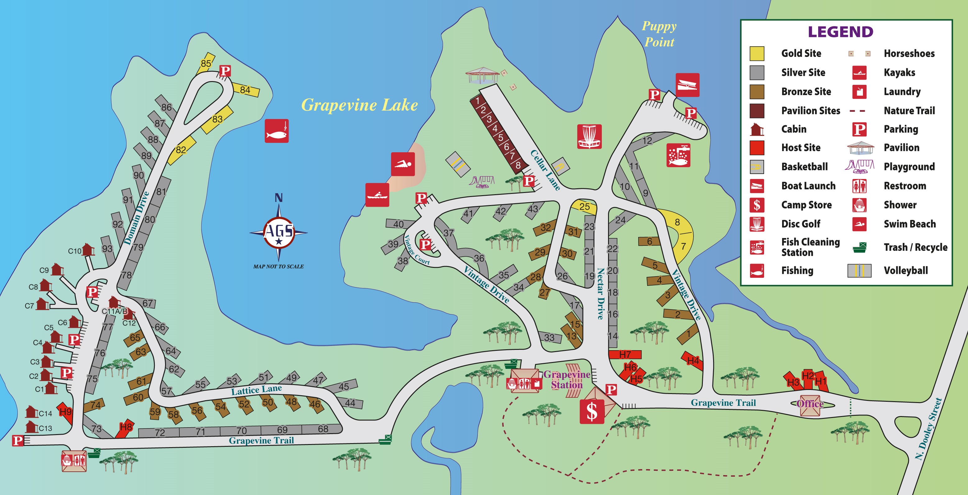 Hi Res Site Map file The Vineyards Campground.