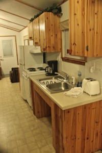 Cabin 3, kitchen