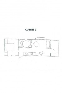 Cabin 3, layout diagram