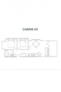 Cabin 4/5, layout diagram